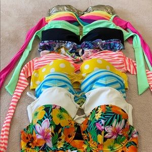 Bundle Lot of Swimsuit Tops
